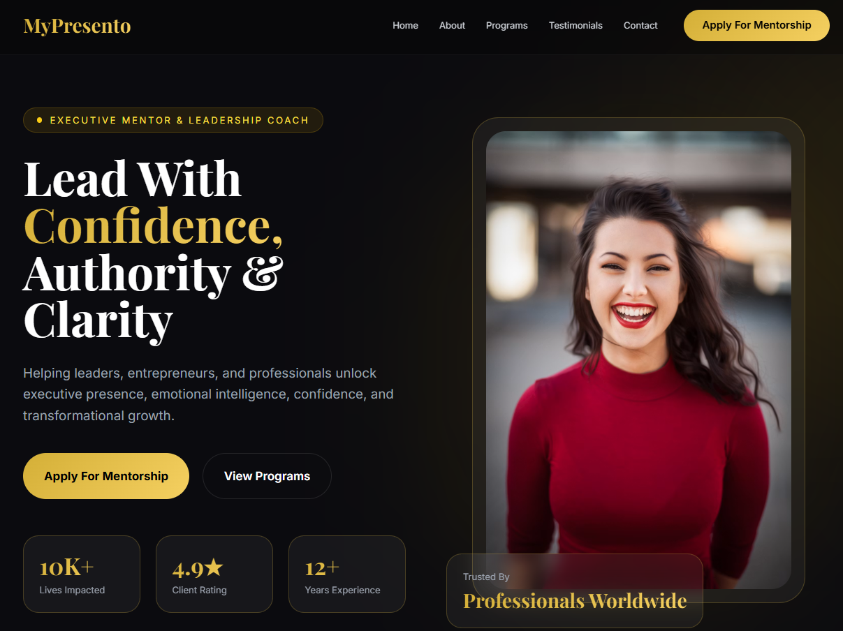 Life Coach Website