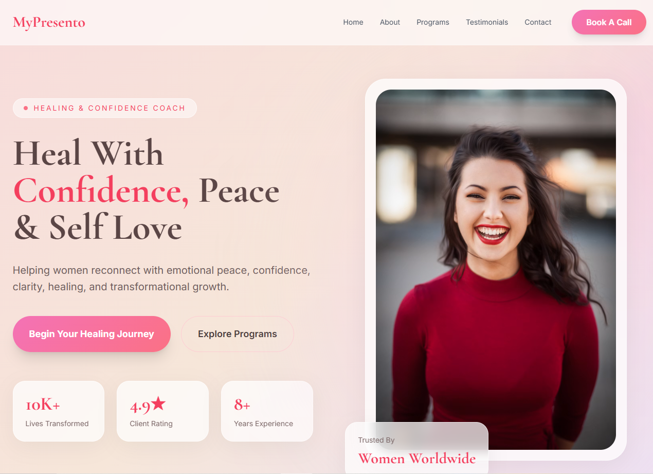 Life Coach Website