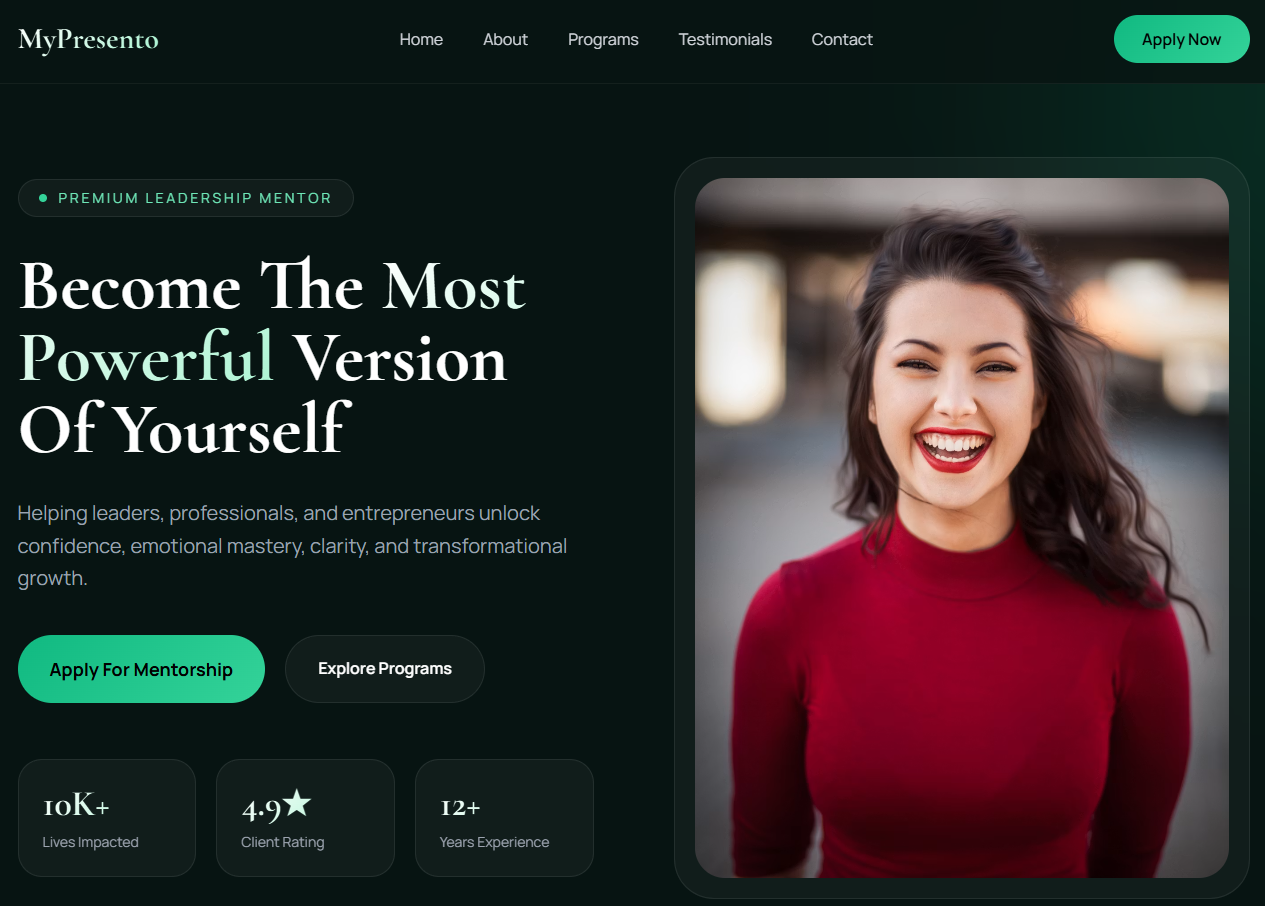 Life Coach Website