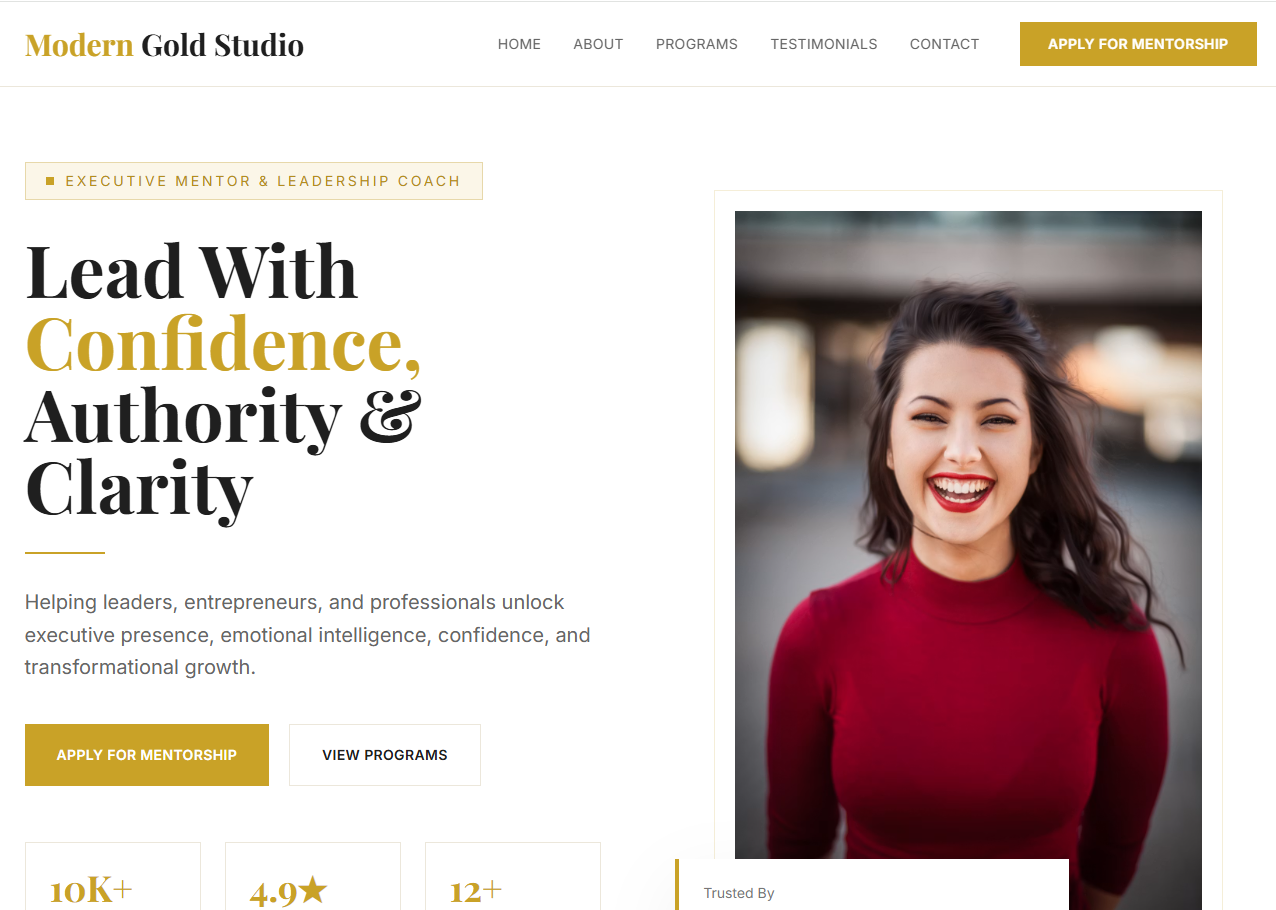 Life Coach Website