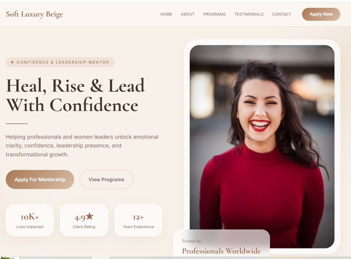 Author and Mentor Website